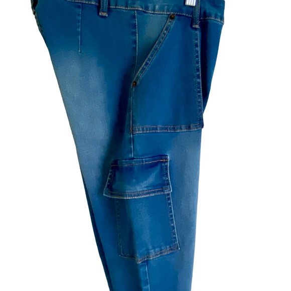 Vince Blue Co Size 5 Stretchy Jeans with Side Pockets NEW - Picture 7 of 9